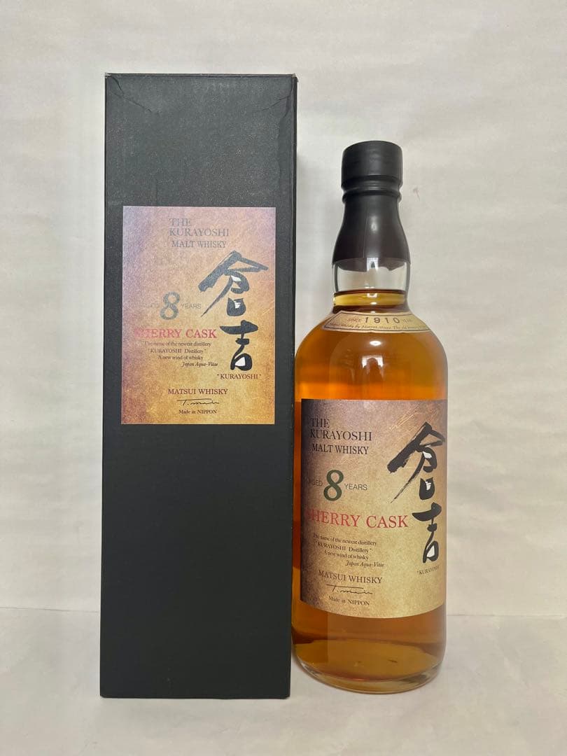 【新品】終売品　倉吉　8年　シェリーカスク　ウイスキー