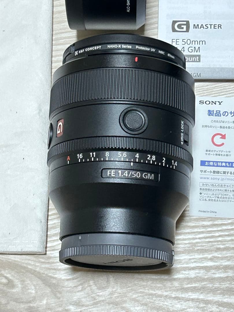 保証期間の残りあり‼️SONY FE 50mm F1.4 GM レンズ