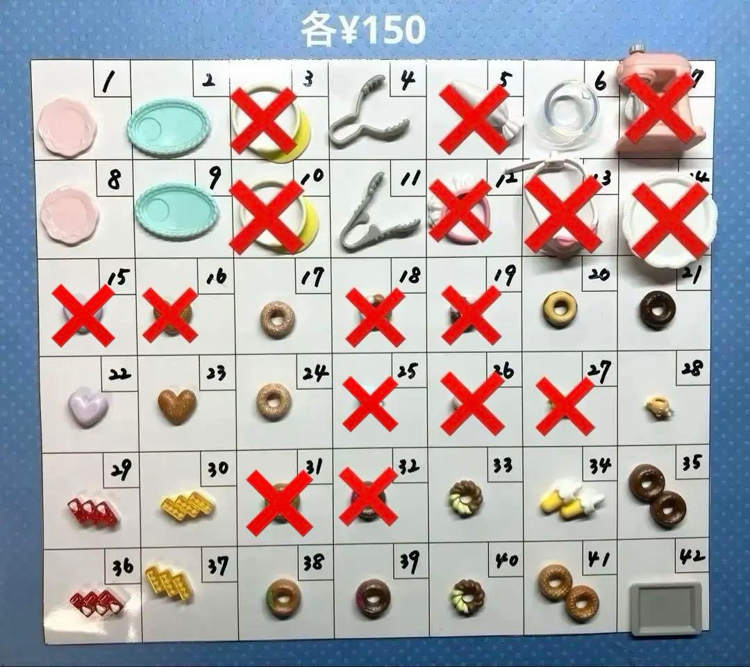 シルバニア　ドーナツ、ケーキ①