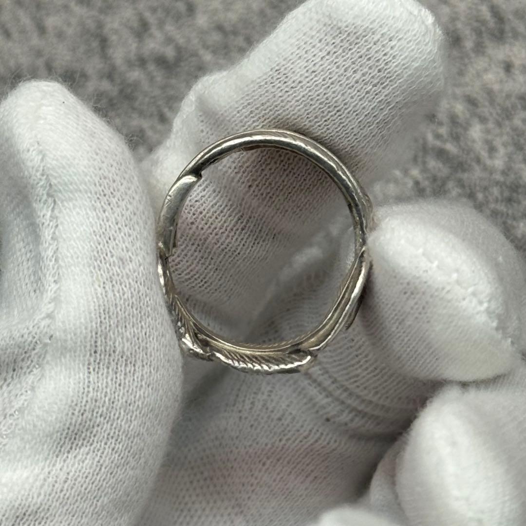 極美品✨TADY&KING ダブルフェザー リング 19号 sv925 シルバー