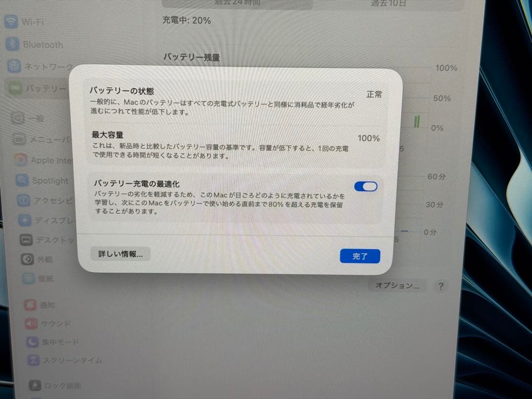 【極美品・AppleCare】MacBook Air 13インチ スカイブルー