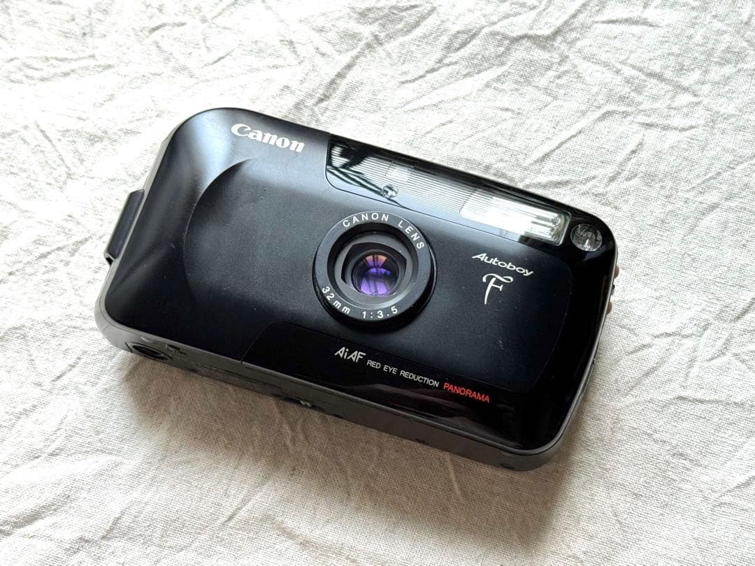 ⌘完動品！ 電池付き、作例あり！ Canon Autoboy F⌘