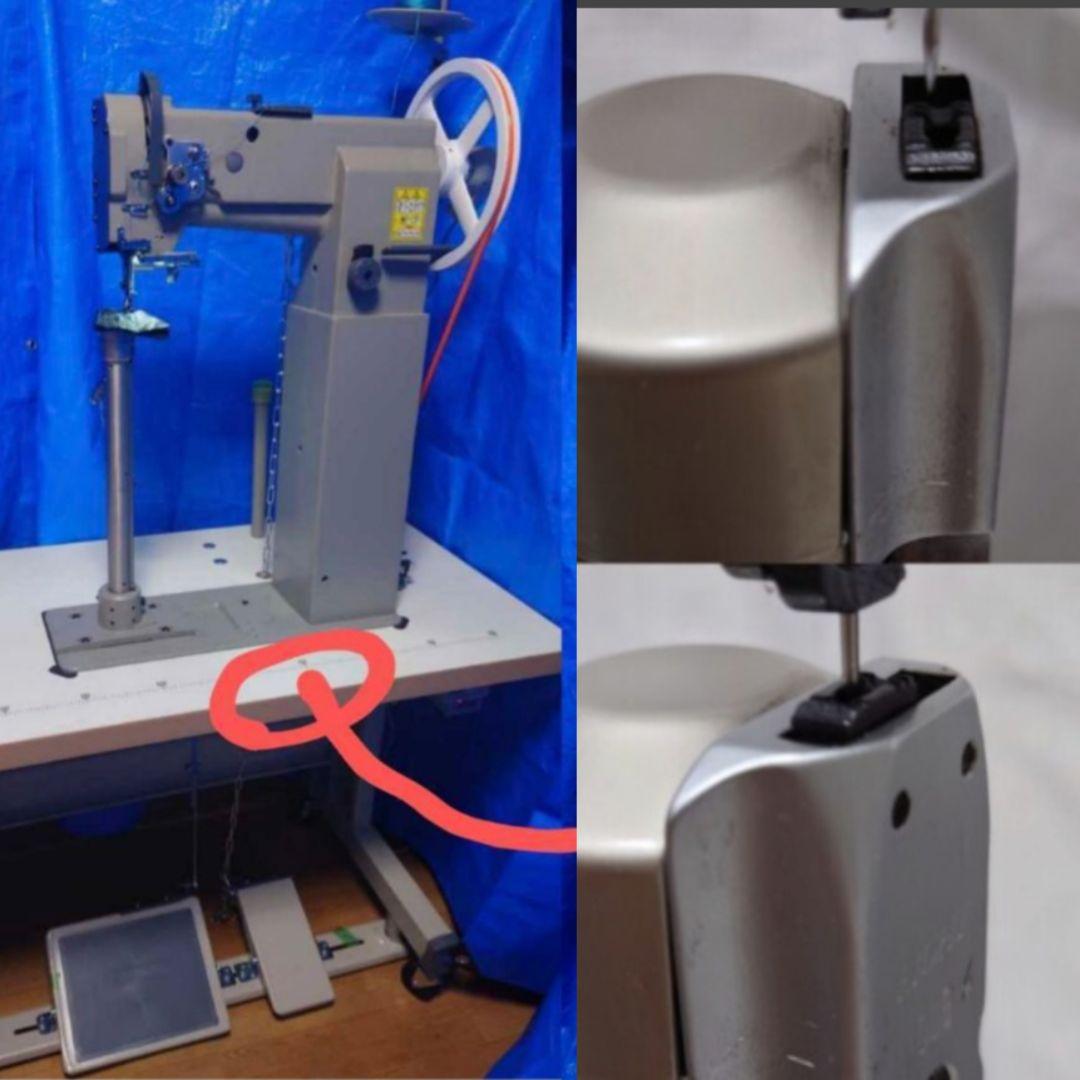 8365 超ハイポストミシン　900ｗサーボモーター省スペーステーブル仕様