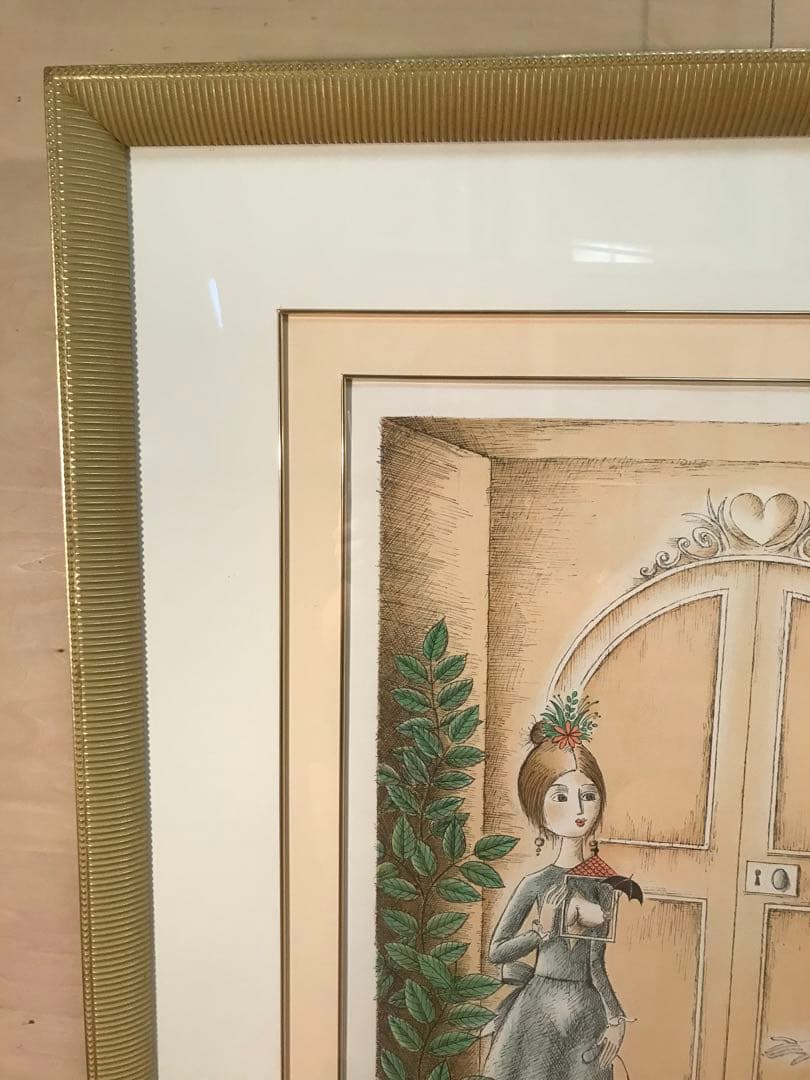 ペイネ　「愛の晴雨計」　リトグラフ　直筆サイン・エディション有り