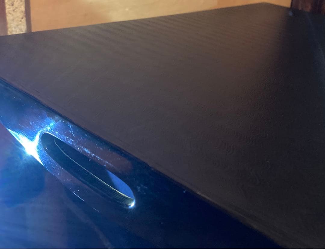 脇取盆 螺鈿象嵌 漆器　長盆 工芸品