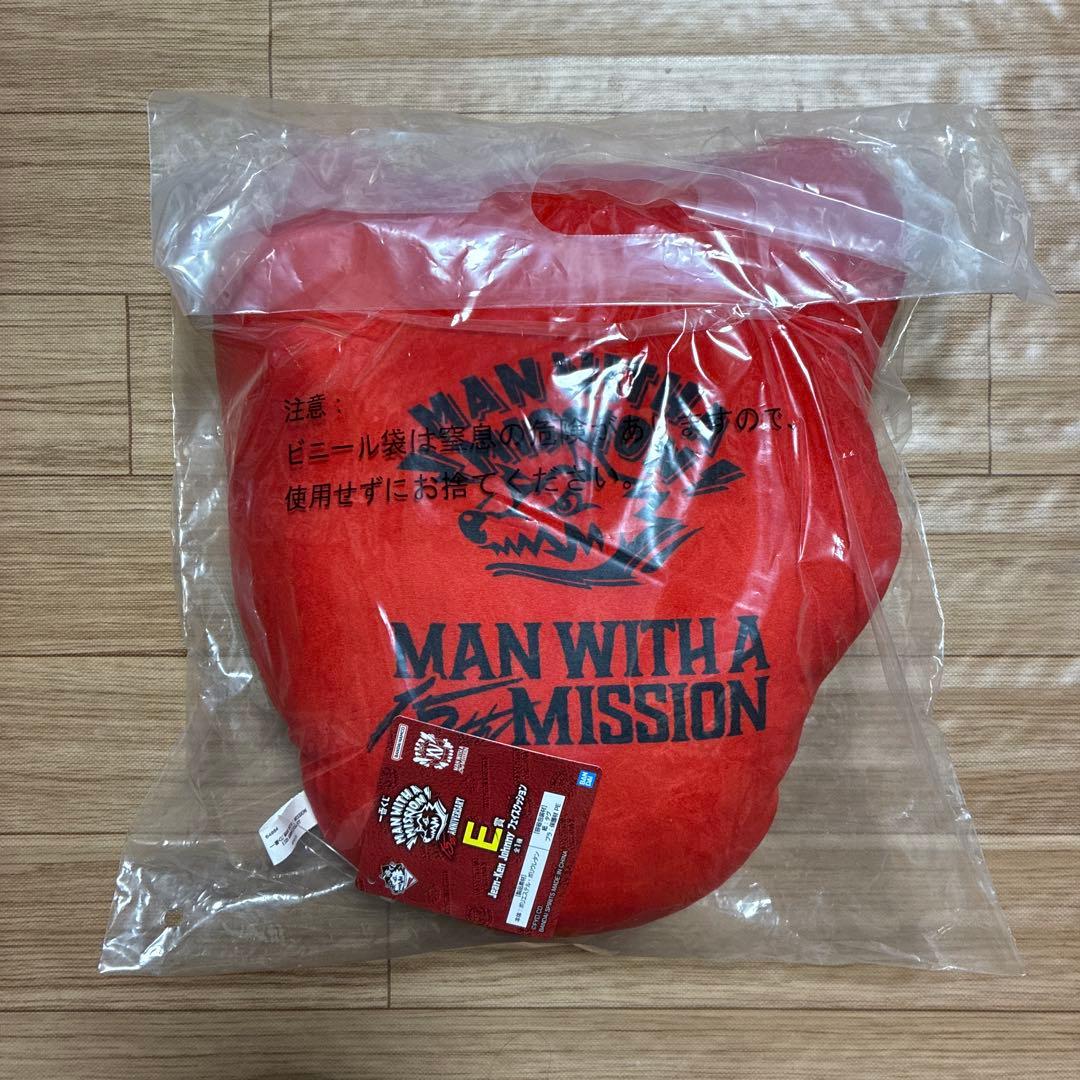 マンウィズ　一番くじ　MAN WITH　C E F G賞　クッション　セミコンプ