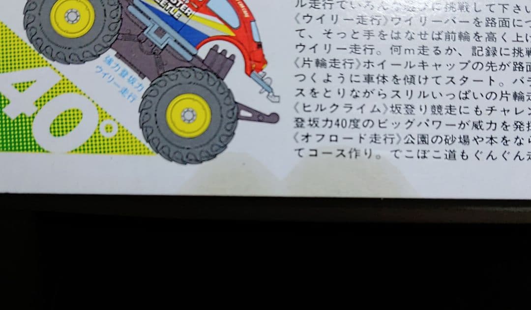 ワイルドミニ4駆 モンスタービートルJr.【ほぼ最後期生産品】