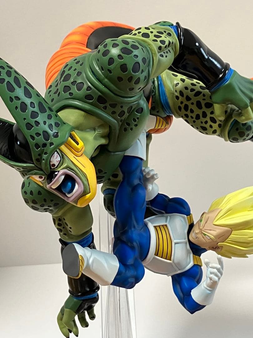 一番くじ ドラゴンボール C賞 ベジータVSセル リペイント フィギュア