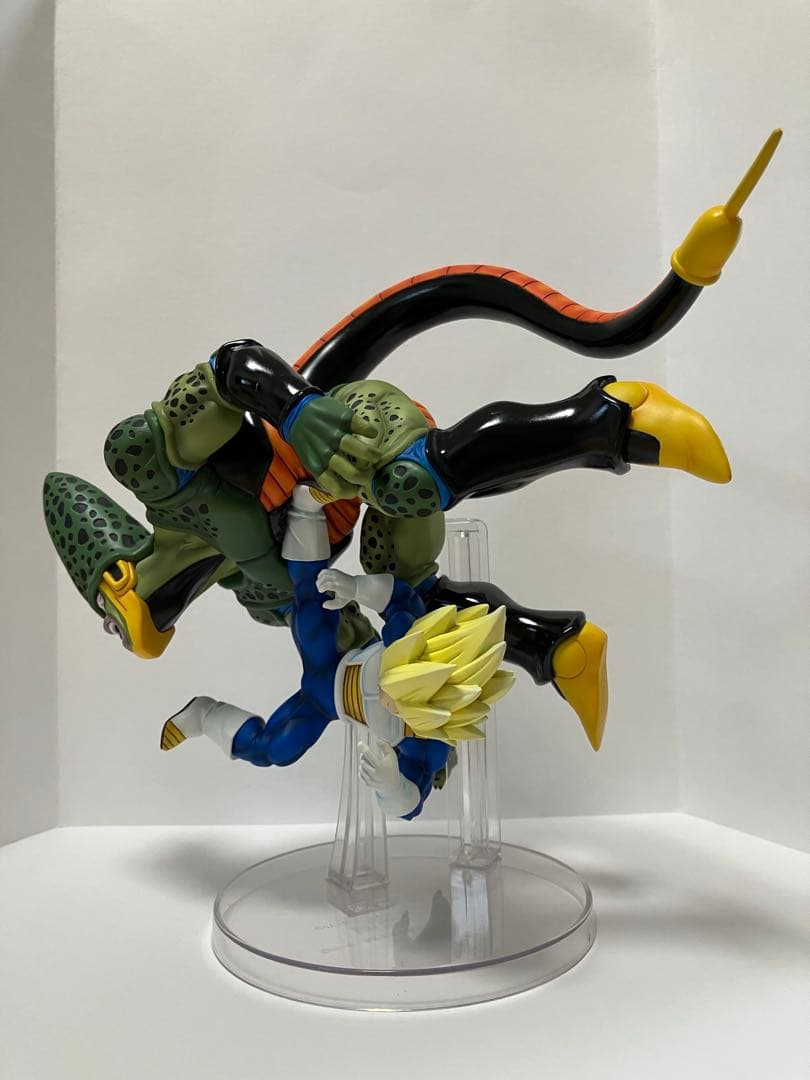 一番くじ ドラゴンボール C賞 ベジータVSセル リペイント フィギュア