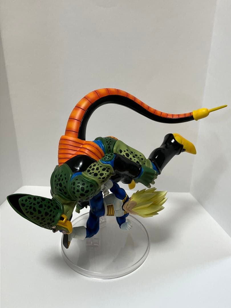 一番くじ ドラゴンボール C賞 ベジータVSセル リペイント フィギュア