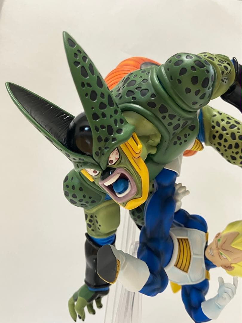 一番くじ ドラゴンボール C賞 ベジータVSセル リペイント フィギュア