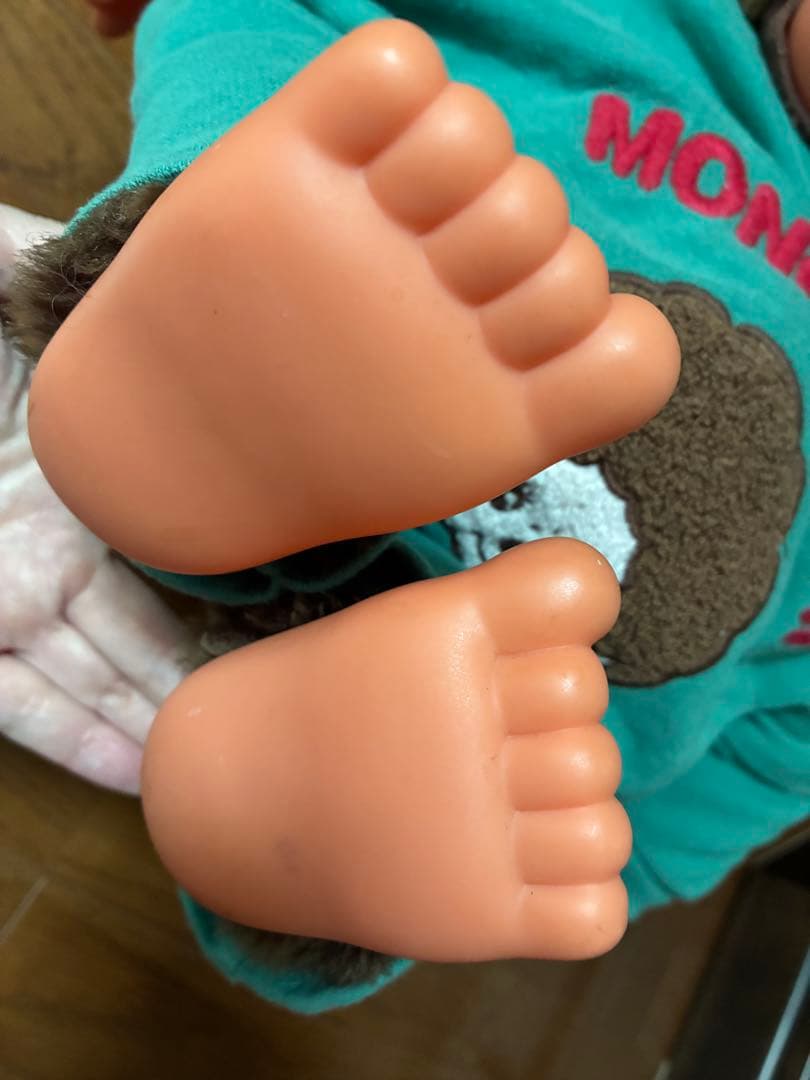 【レア】セブンイレブン限定 モンチッチ 特大ぬいぐるみ　2004年ロッテコラボ