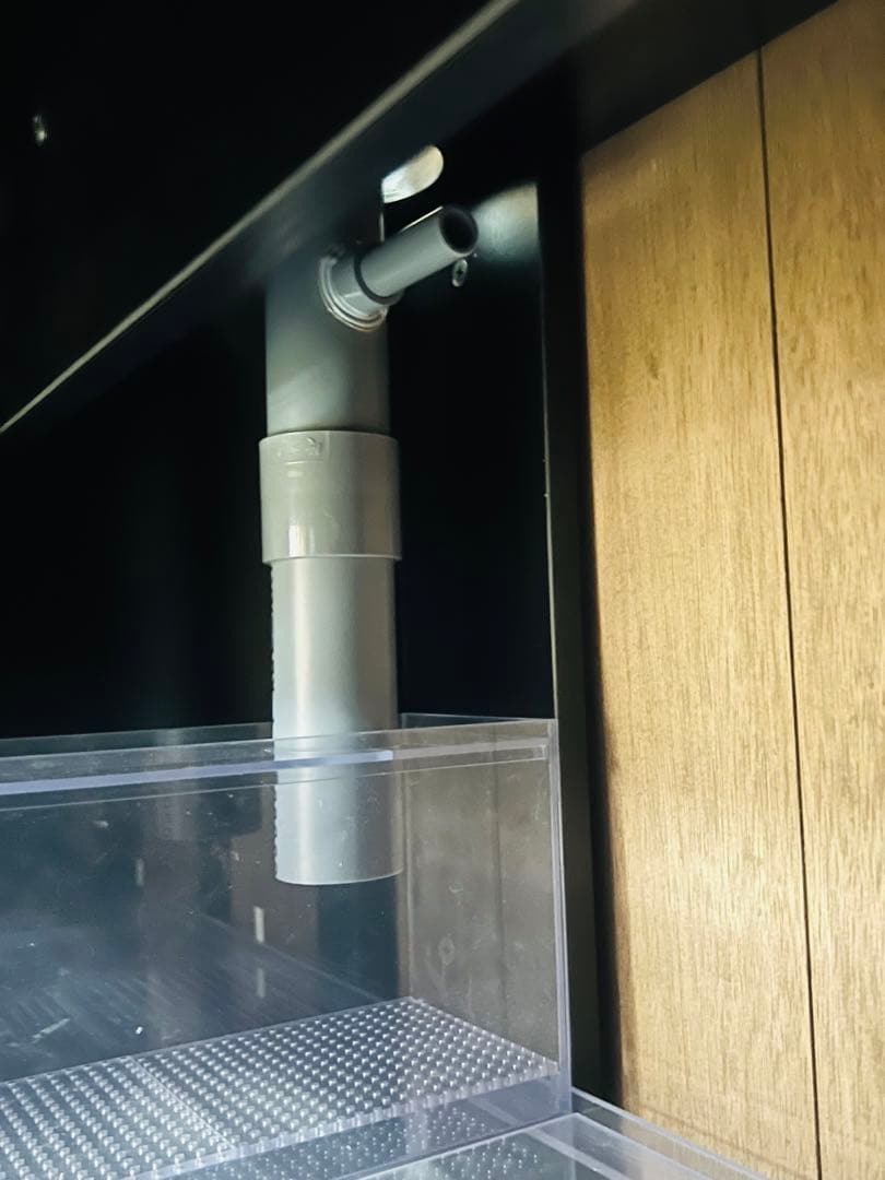 １セットのみ　ブラック/ブラック　900オーバーフロー水槽