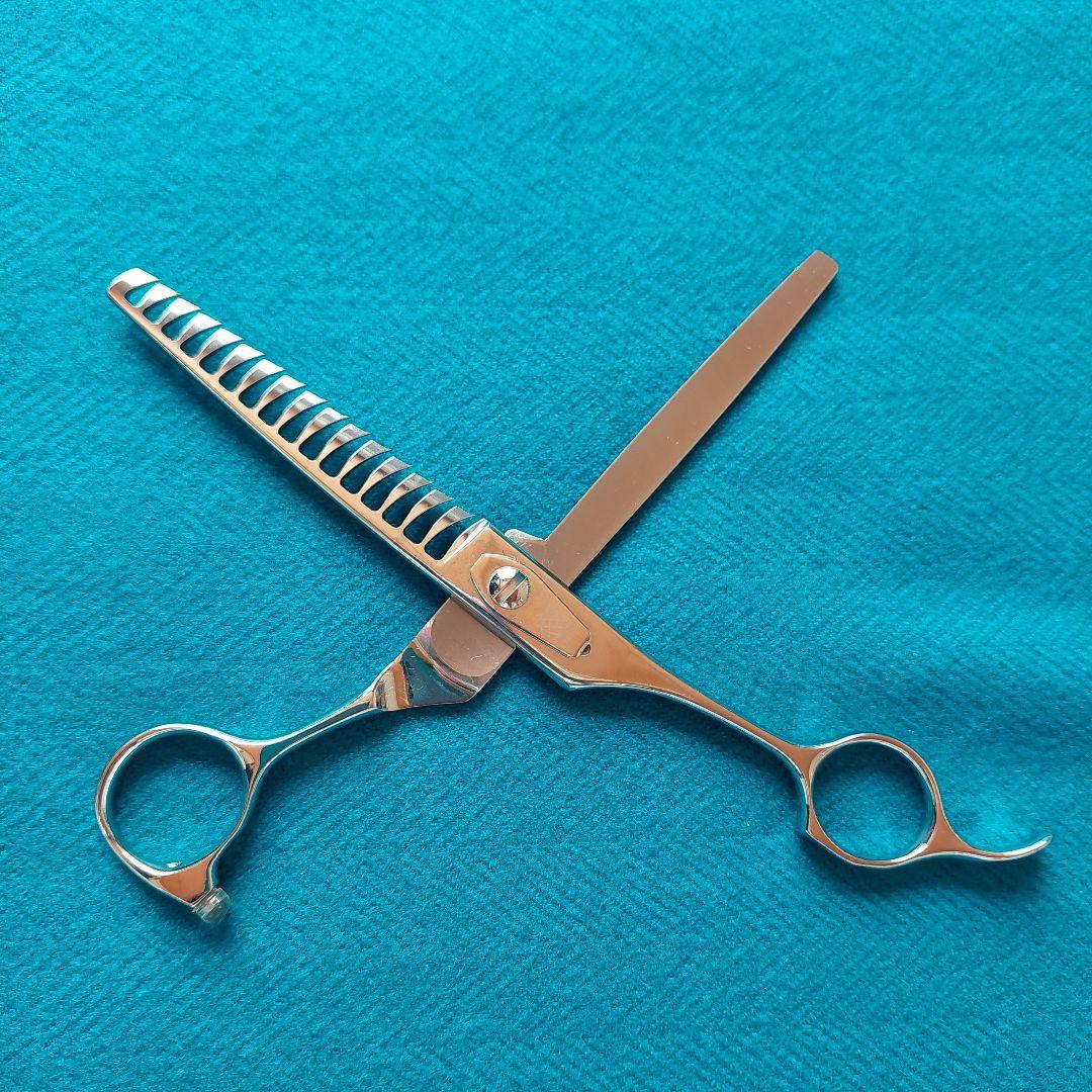 内海 セニングシザー U&U BL675 OF トリミングハサミ 新品同様