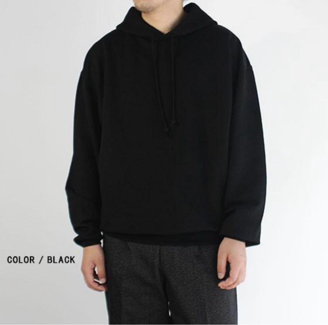 AURALEE 18AW スーパーソフトヘビースウェットプルオーバーパーカー