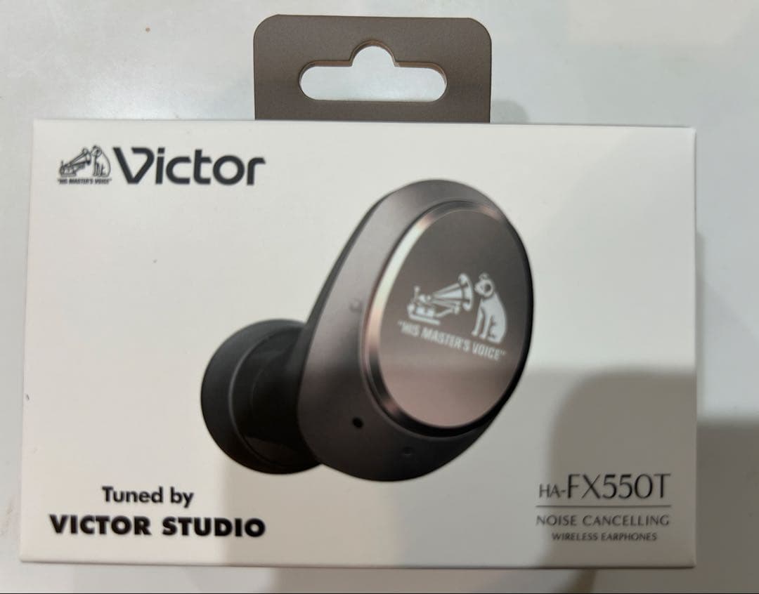 Victor HA-FX550T N ノイズキャンセリング イヤフォン 新品