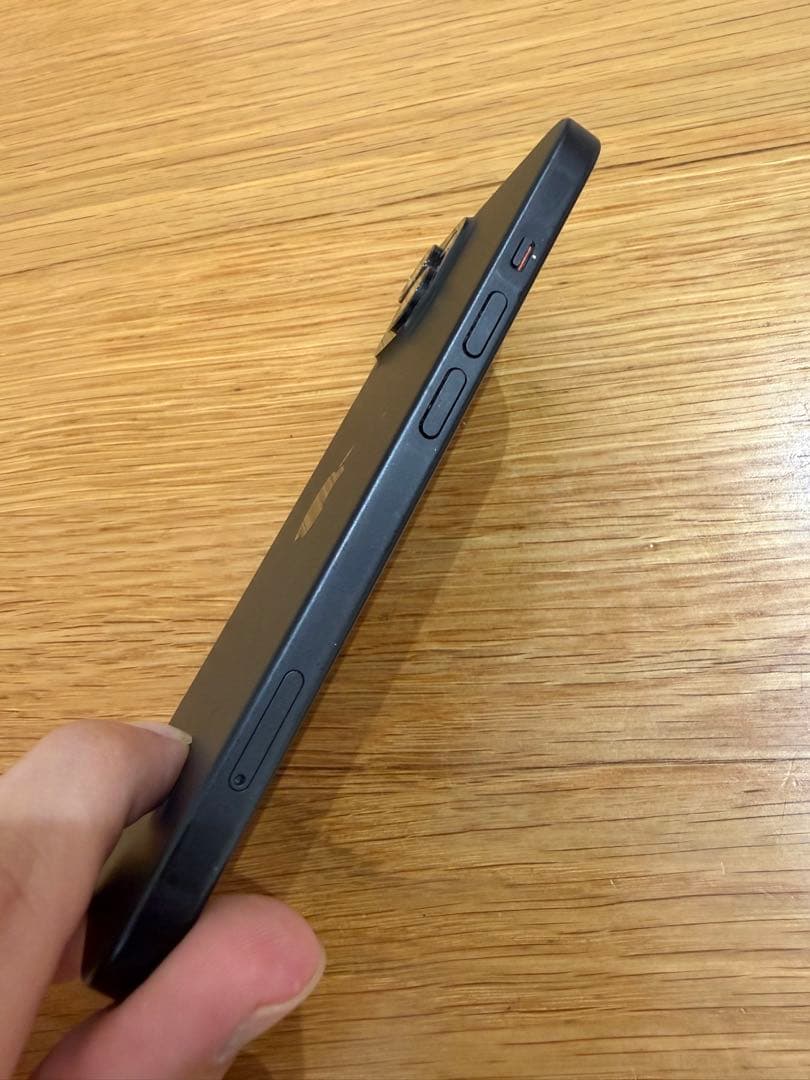 【美品】Apple iPhone 15 ブラック128GB SIMフリー