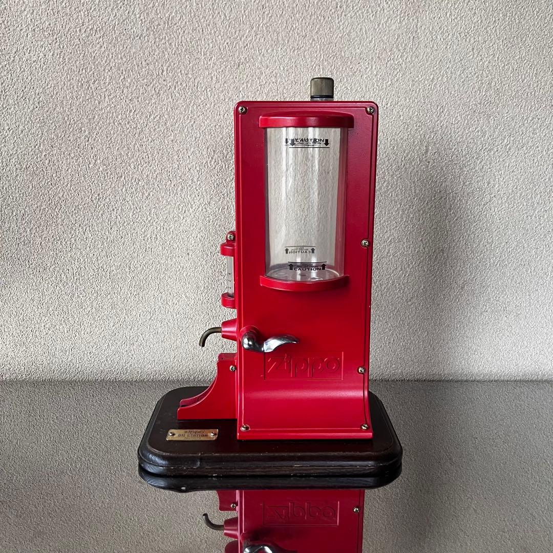激レア zippoオイルステーション　ヴィンテージ　シリアルナンバー入り