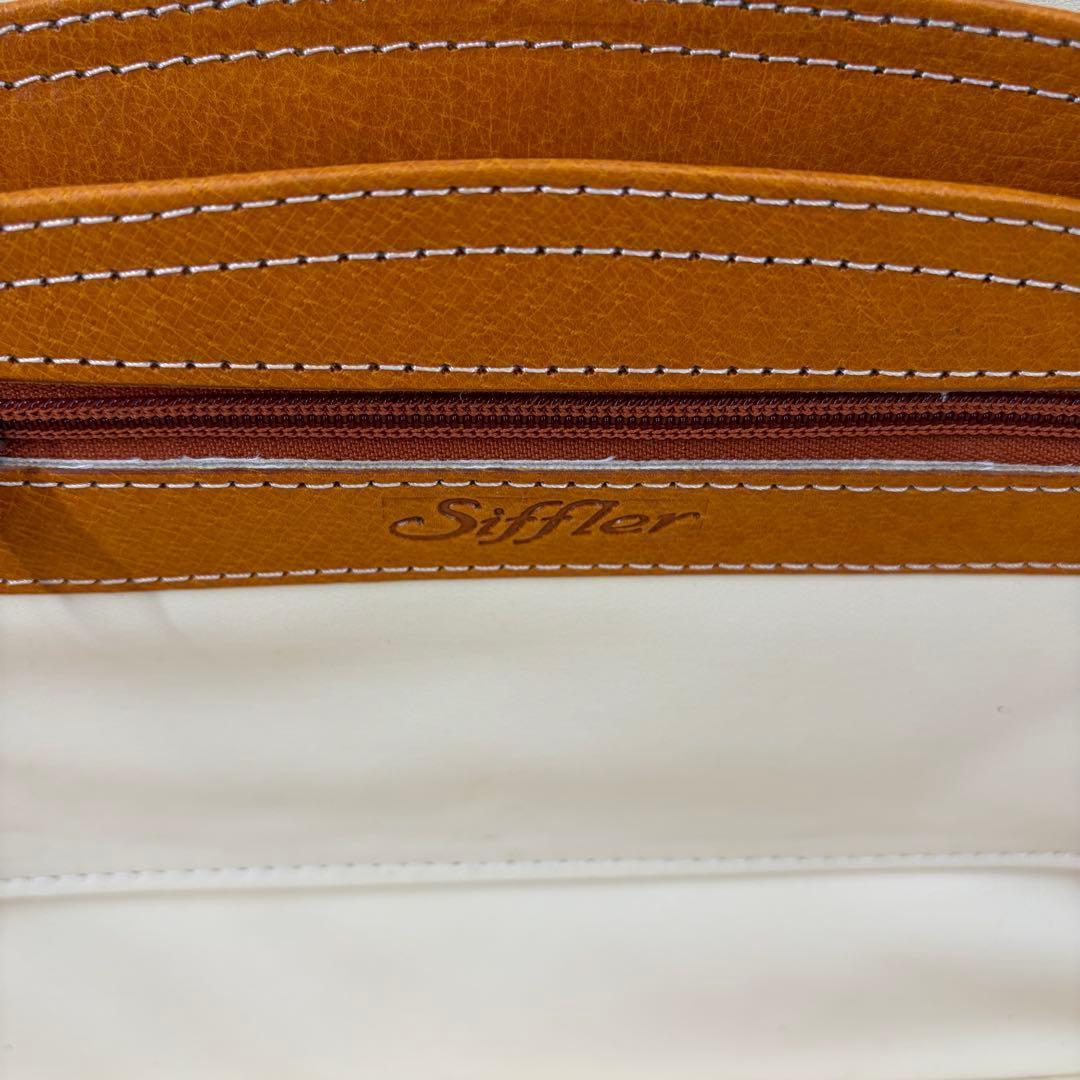 【良品✨】シフレ ユーラシア 2way トランクバッグ ショルダー キャメル