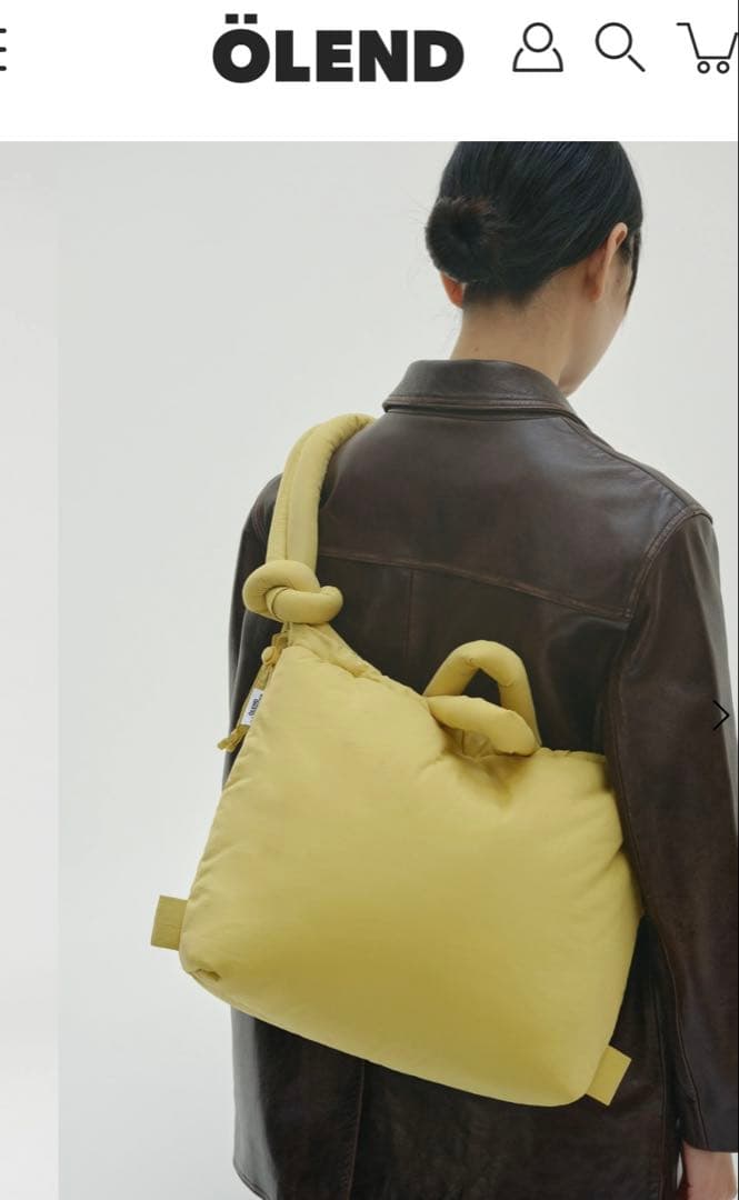 OLEND ONA SOFT BAG lime新品⭐︎