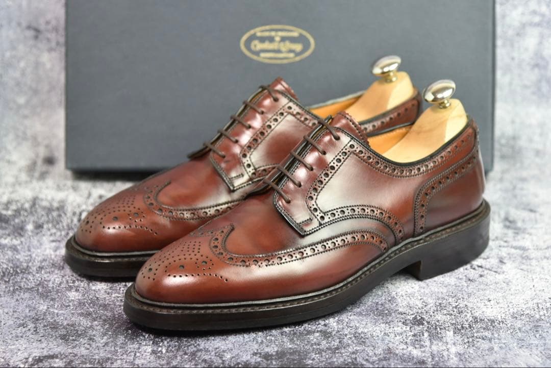 クロケット&ジョーンズ　ペンブローク　6E　325ラスト　ウイングチップ