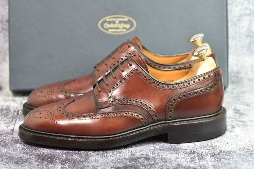 クロケット&ジョーンズ　ペンブローク　6E　325ラスト　ウイングチップ