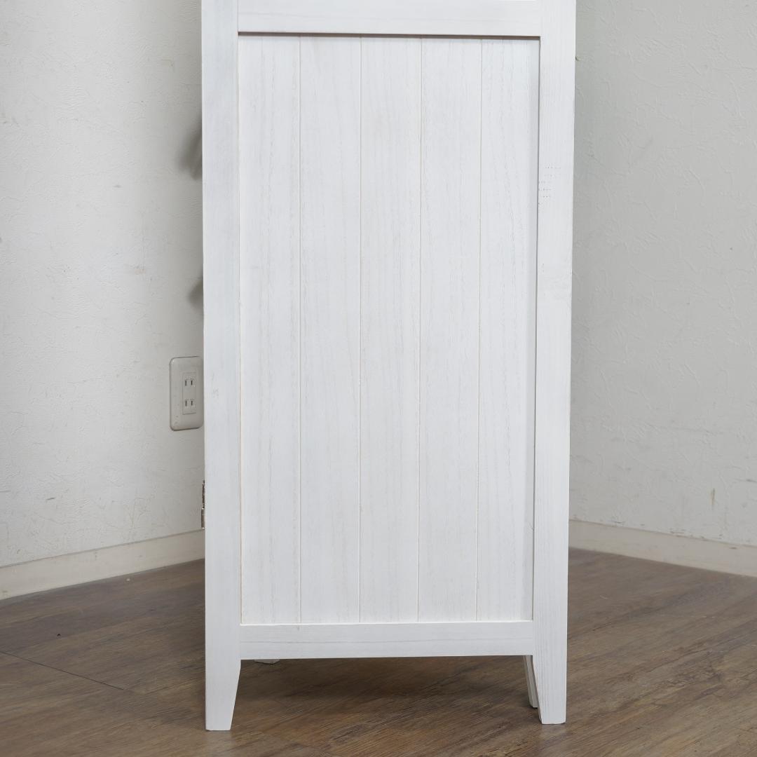 アウトレット　　シャビーウッドファニチャー 3連　パーティション