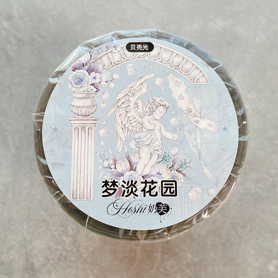 Hoshi奶芙《梦淡花园》海外マスキングテープ　マステ 【2093】