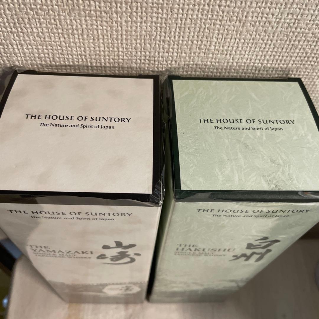 サントリー 白州・山崎 2024年リミテッドシングルモルトウイスキー 2本セット