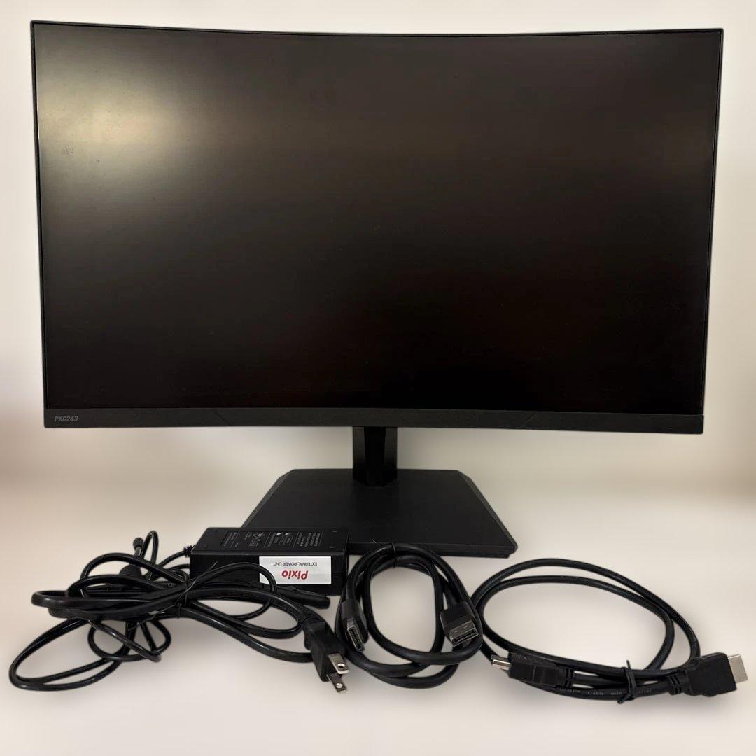 Pixio ゲーミング　モニター　23.6インチ 湾曲　ディスプレイ　美品