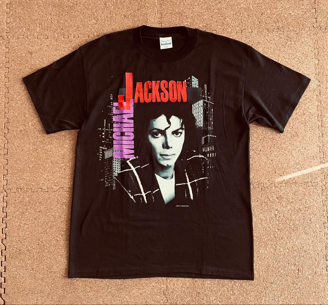 マイケル ジャクソン BAD TOUR 88 Tシャツ L ヴィンテージ