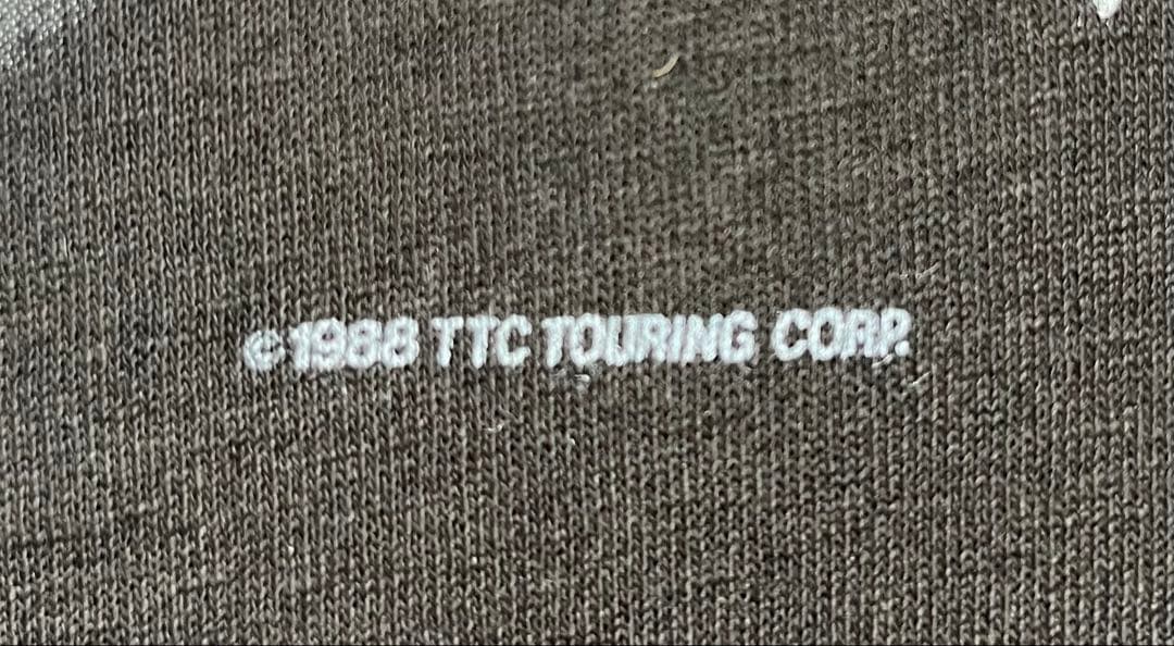 マイケル ジャクソン BAD TOUR 88 Tシャツ L ヴィンテージ