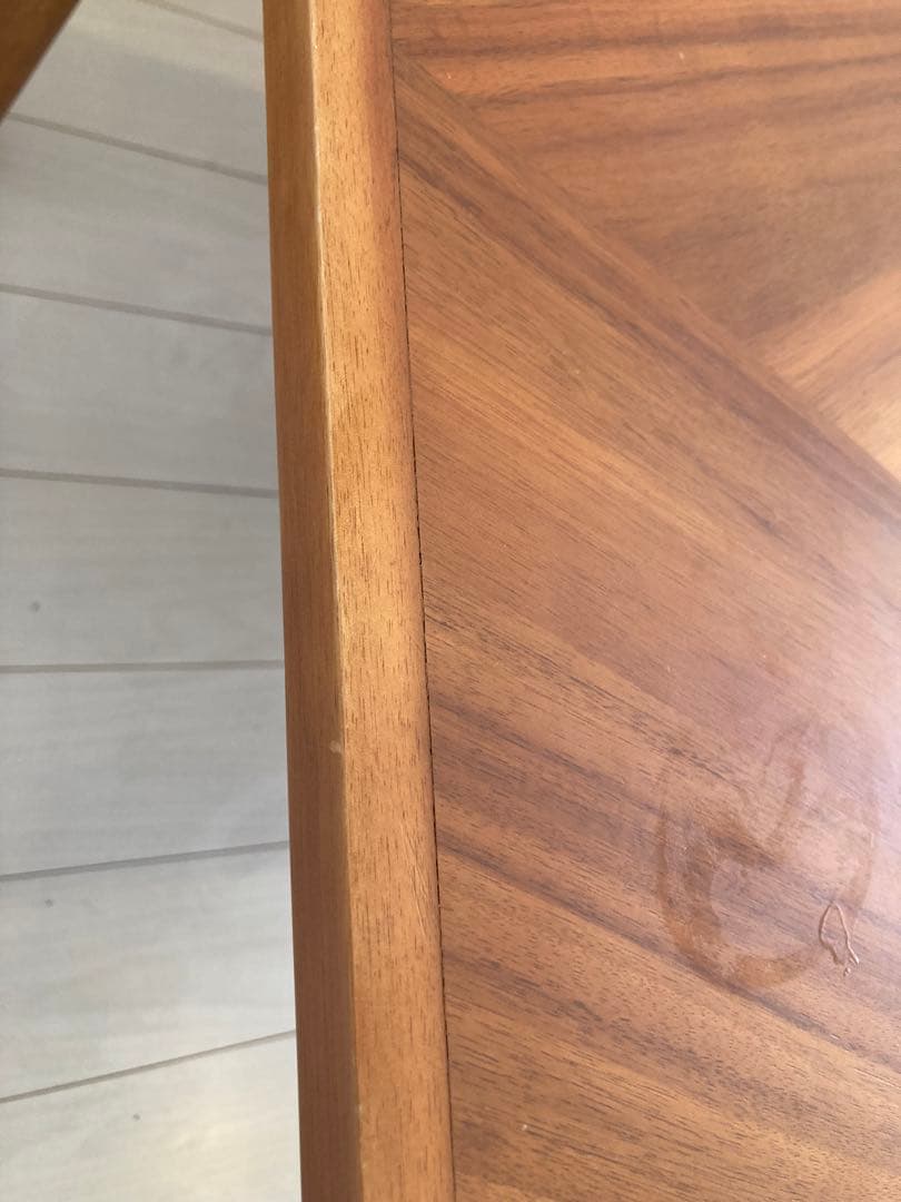 【ゆく】ダイニングテーブル 机 アカシア 木製 アジアン ビンテージ