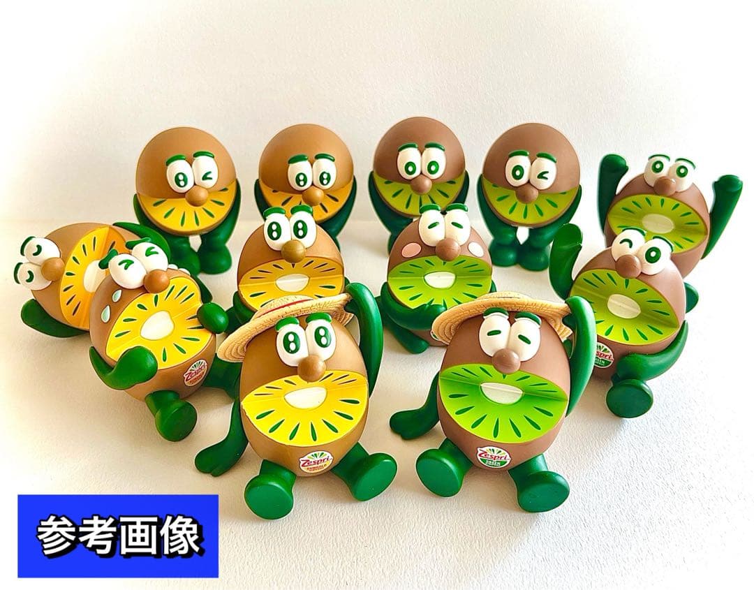 【限定1セットのみ‼️】キウイブラザーズ フィギュア グリーン ゴールド 12体