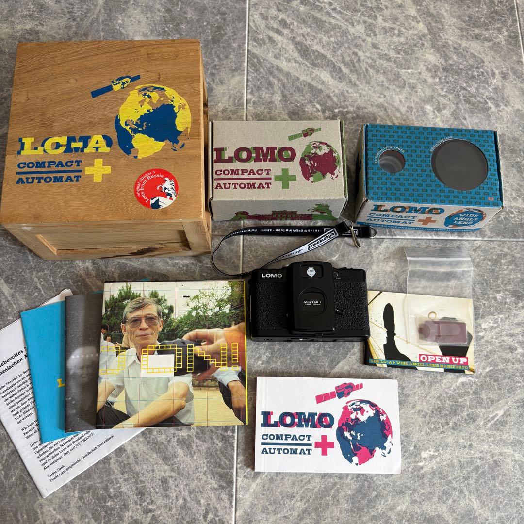【値下げ】LOMO LC-A+ 広角レンズ付き