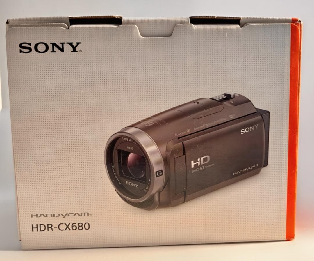 【新品同様】　SONY HDR-CX680 ビデオカメラ 本体