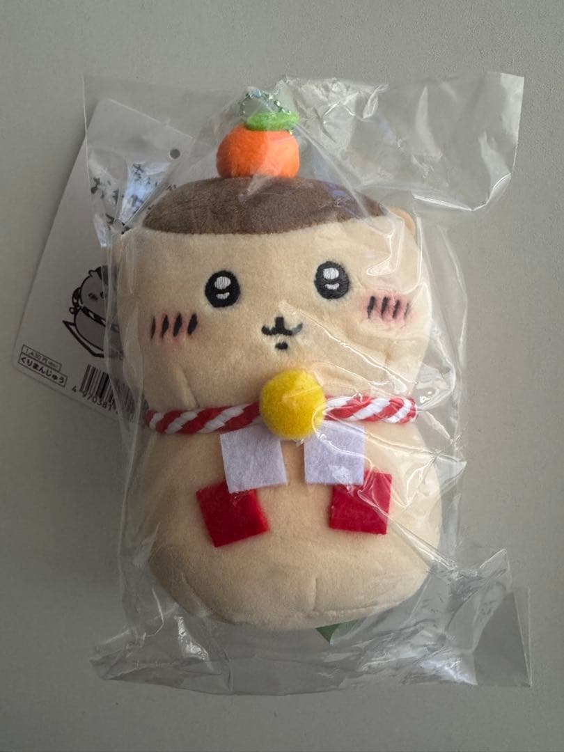 【新品未開封】ちいかわ／おもちもちもちマスコット／くりまんじゅう／お正月