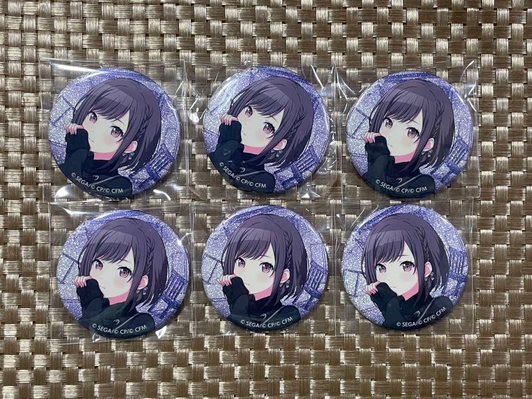 プロセカ グリッター缶バッジ BNW 東雲絵名 6点