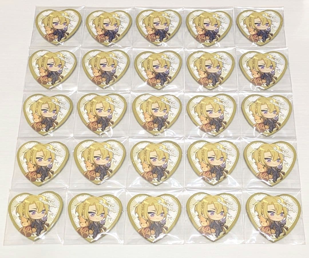 にじさんじEN ルカカネシロ 缶バッジ ホワイトデー 25点セット