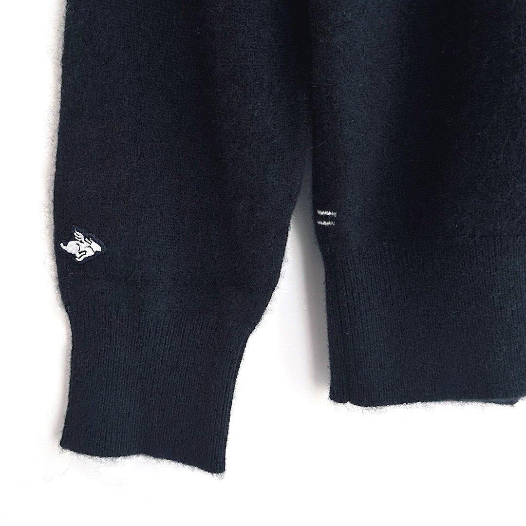 520 パーリーゲイツ 定価33,000円 カシミヤ100％ ニット 紺 2 L