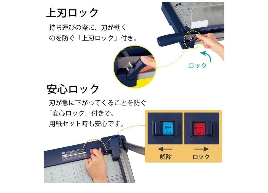 KOKUYO 押し切り式ペーパーカッター　DN-G103