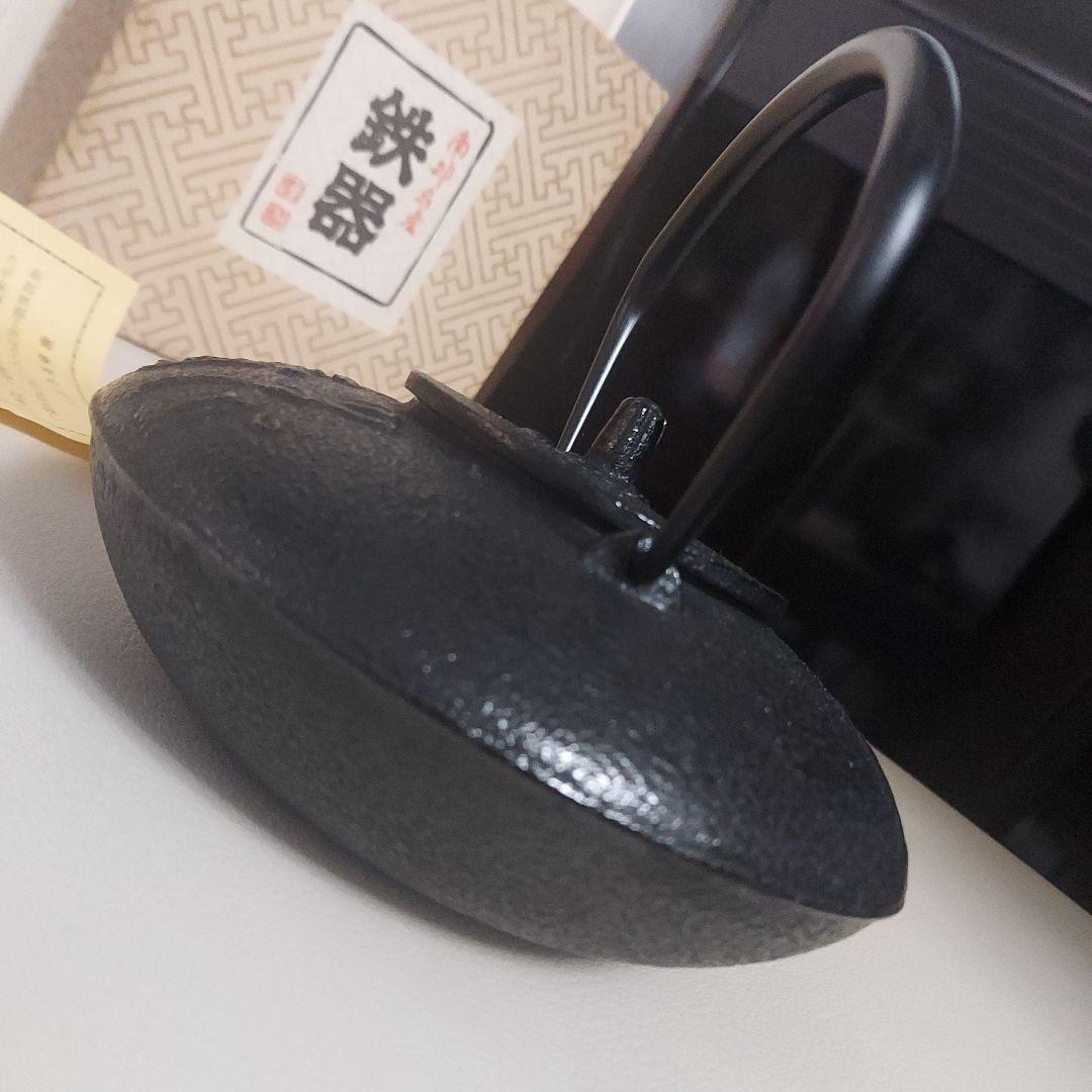 【新品未使用】南部鉄器 鉄瓶 急須 アンティーク 骨董品