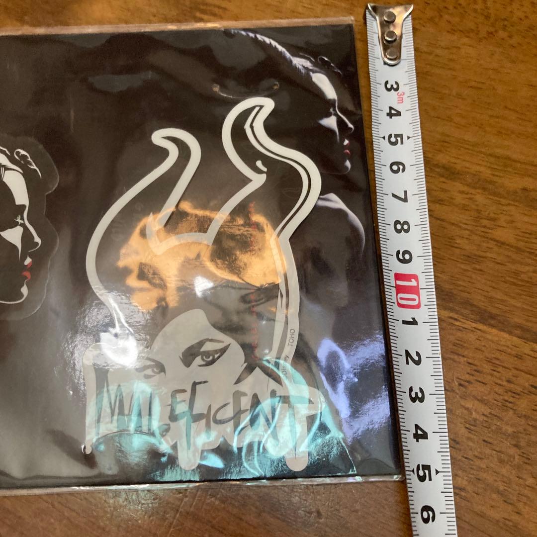 マレフィセント　アンジー　ステッカー　耐水　蓄光　新品未使用　Disney