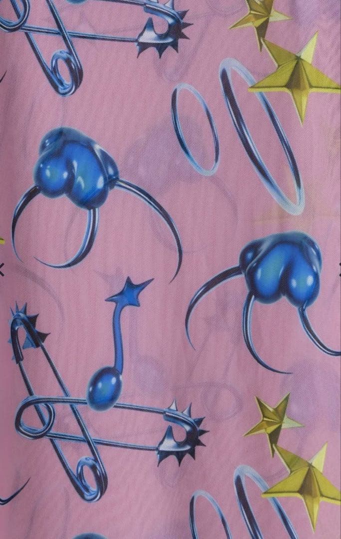 新品 LiSA ROY 総柄シアートップス