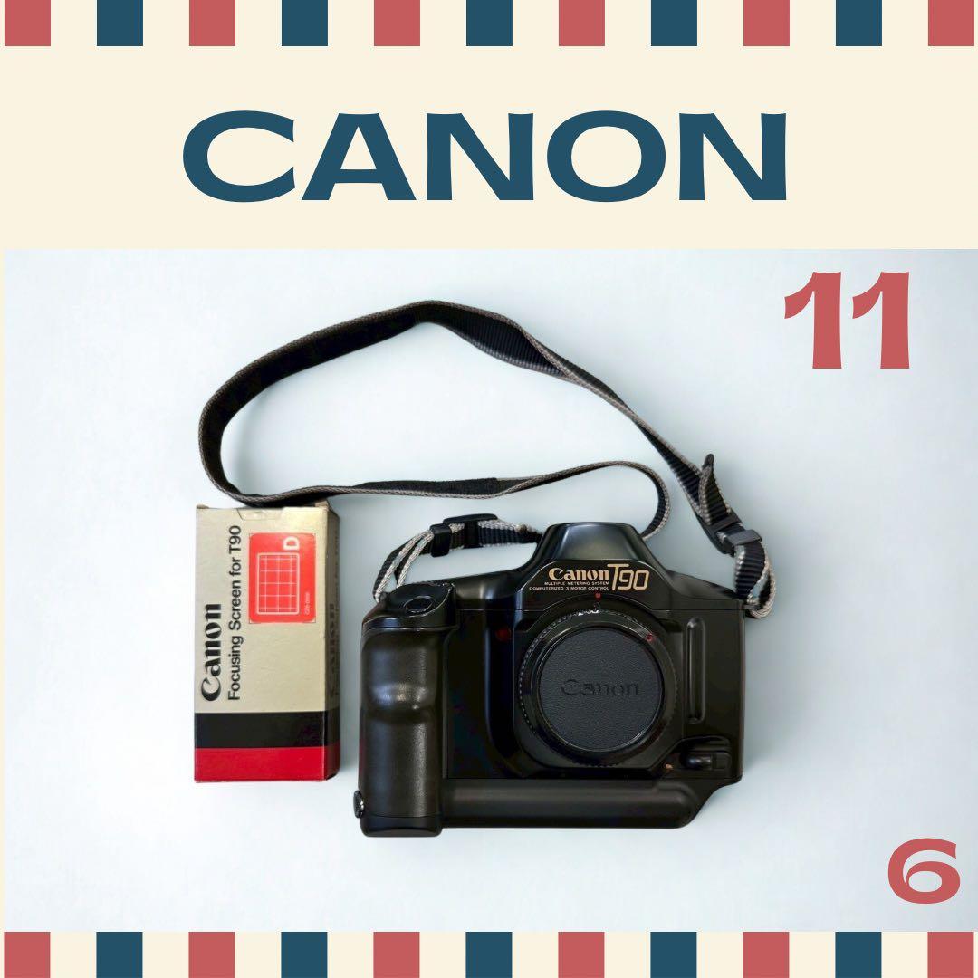 ♯11 Canon T90 SLR スペアスクリーン付き