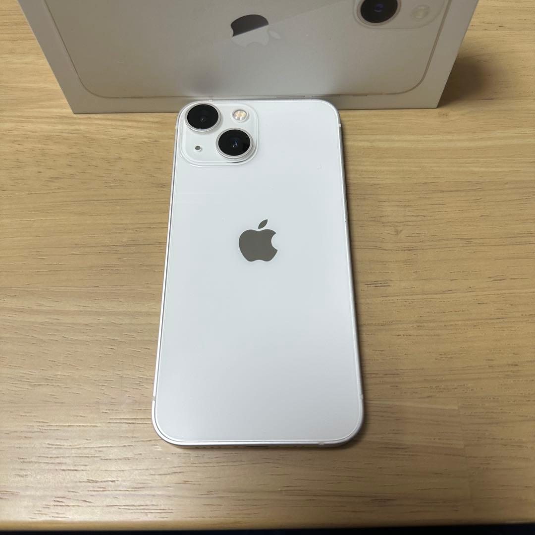 箱付きiPhone 13mini スターライト