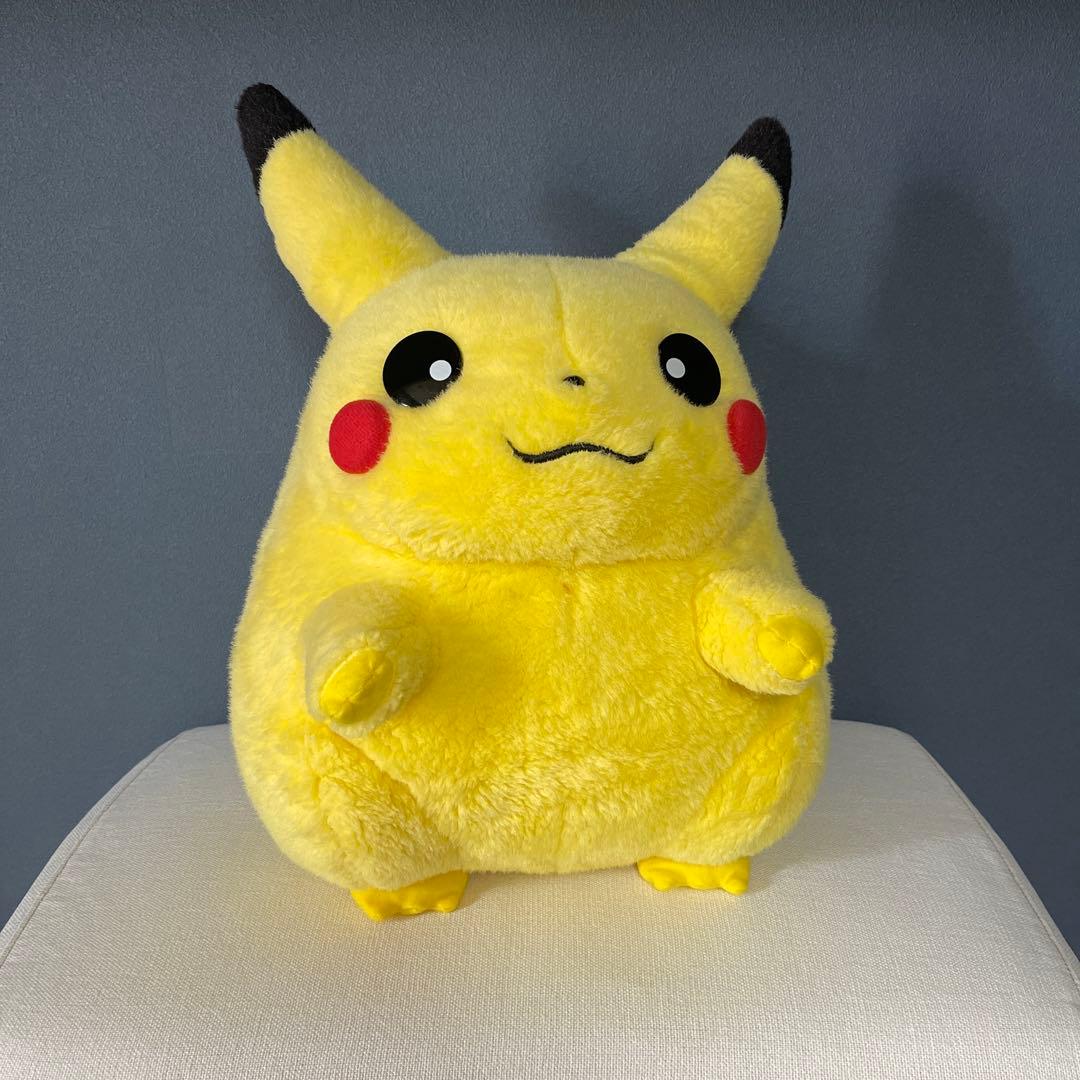 【美品】初期　ピカチュウ　ポケットモンスター TOMY 等身大　ぬいぐるみ