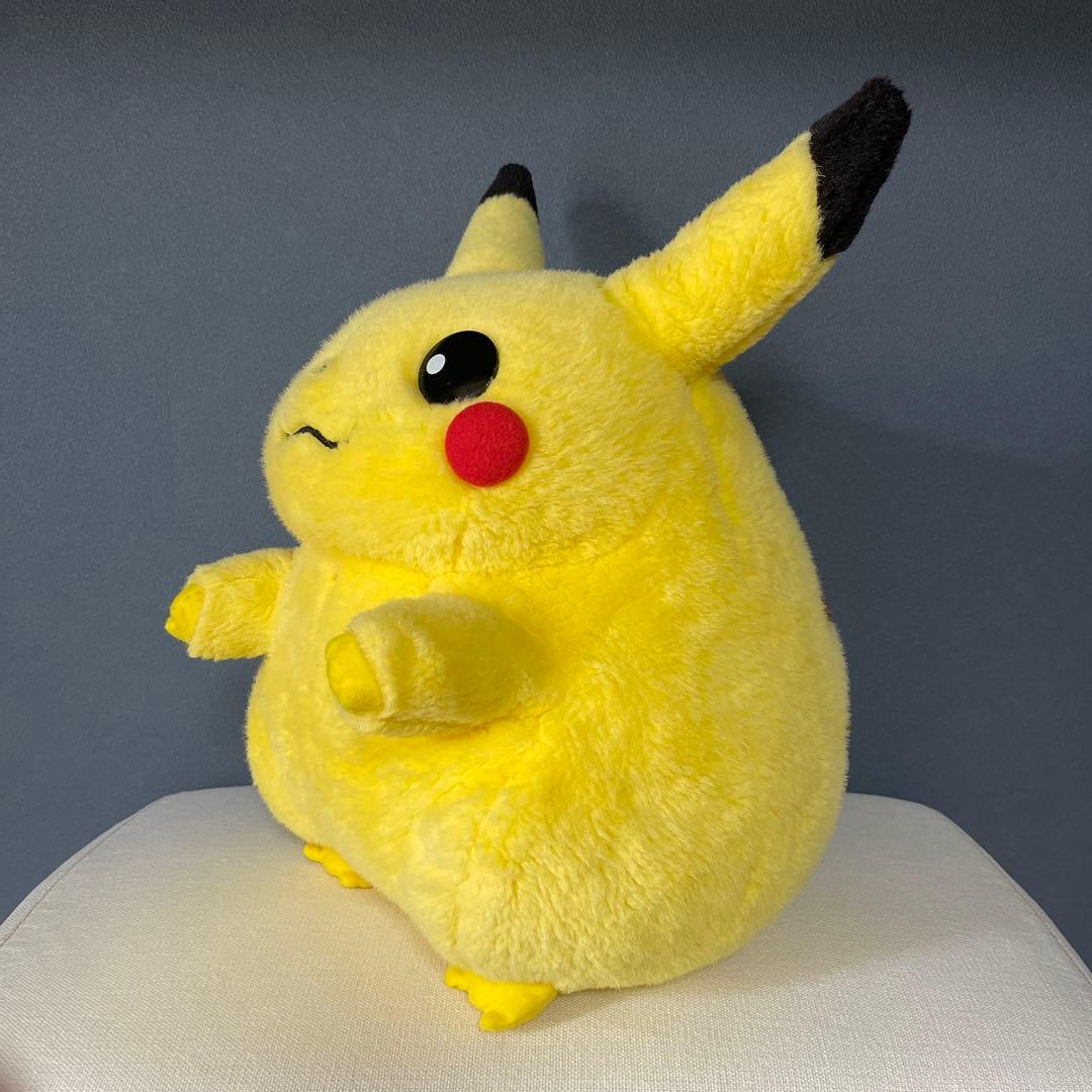 【美品】初期　ピカチュウ　ポケットモンスター TOMY 等身大　ぬいぐるみ