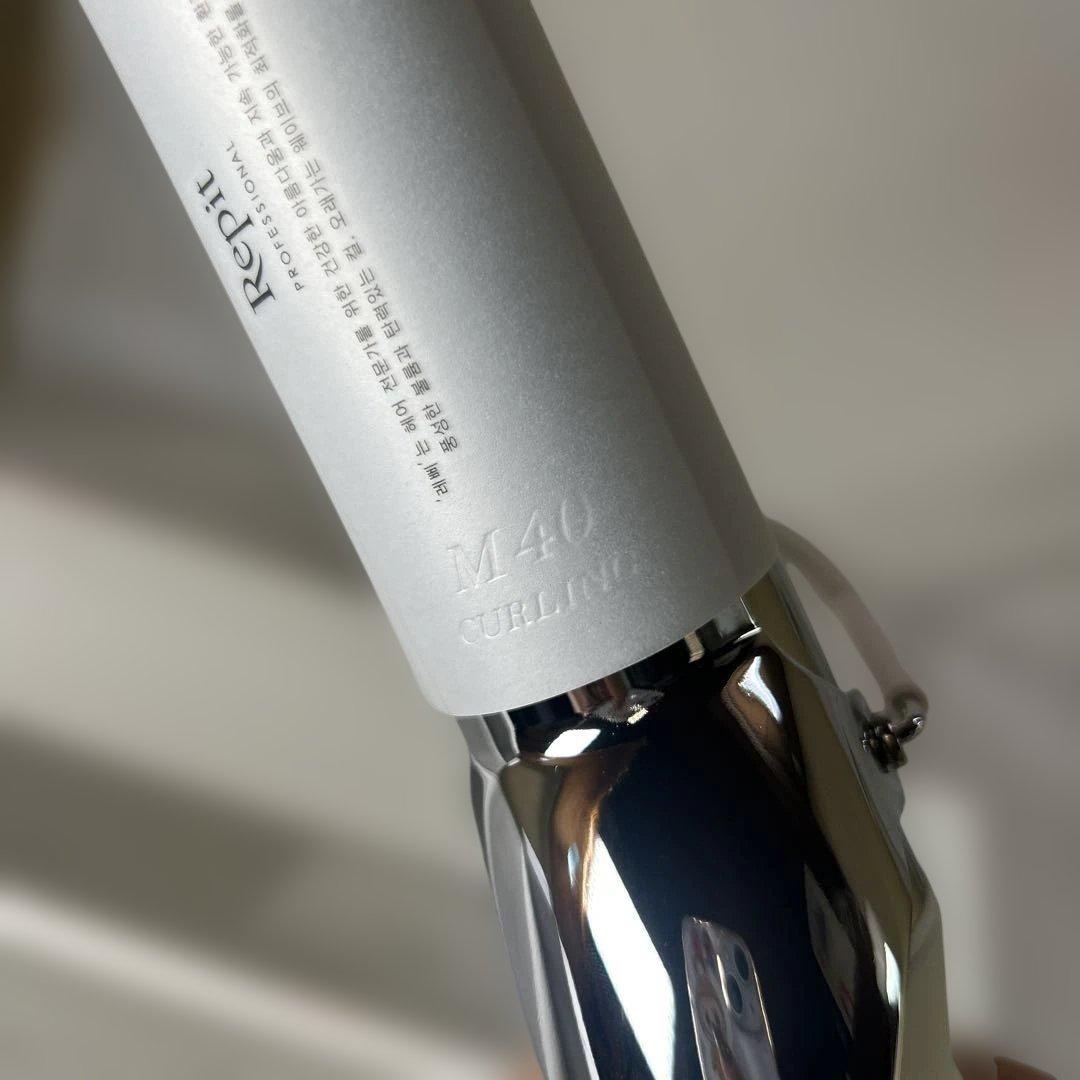 【sr/10.4/15】Repit M-40 カールアイロン シルバー