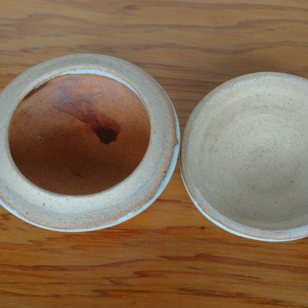 益子焼 蓋物 ボンボニエール